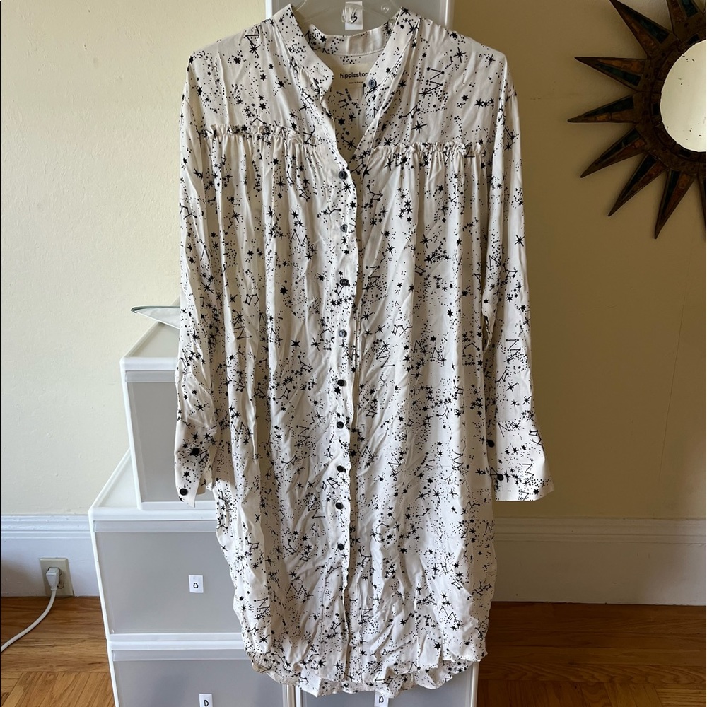 ✨K-fashion Oversized Astrology Tunic / Shirt Dress💫